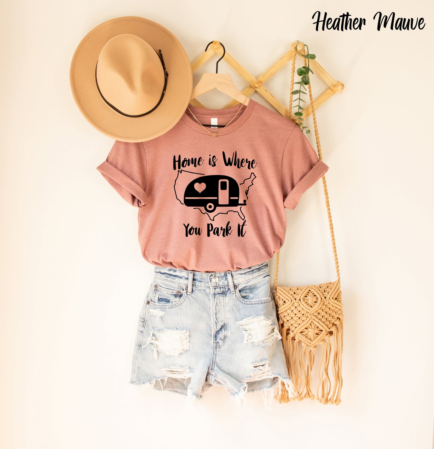 Home Is Where You Park It Shirt, Camping Shirt