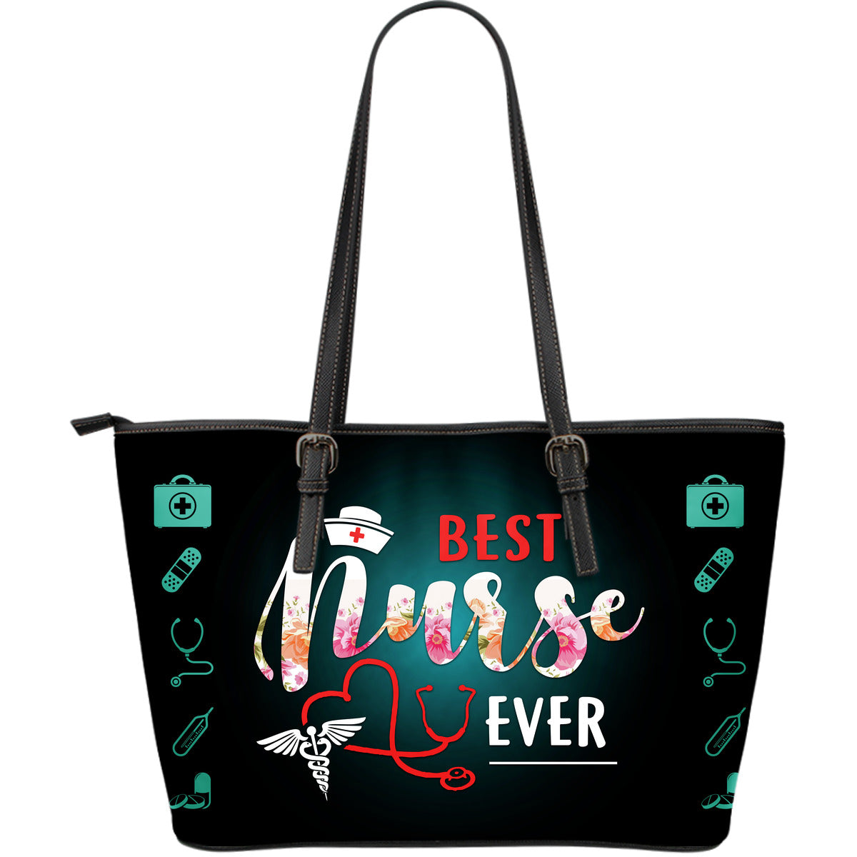 BEST NURSE EVER LARGE TOTE