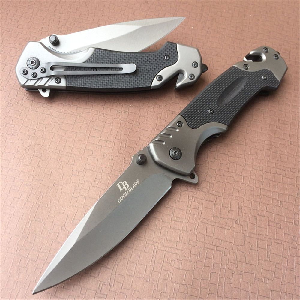 Multi-functional Folding Tactical Survival Knife