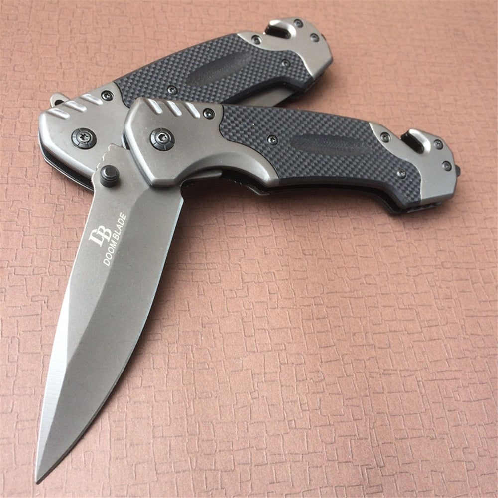 Multi-functional Folding Tactical Survival Knife