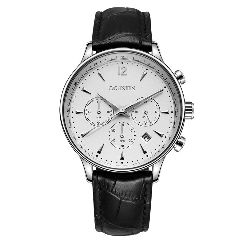 CHENXI New Men's Automatic Watches Top Brand Mechanical Leather Strap Wrist  Watch Waterproof Men Luminous Quartz Fashion Clock - AliExpress