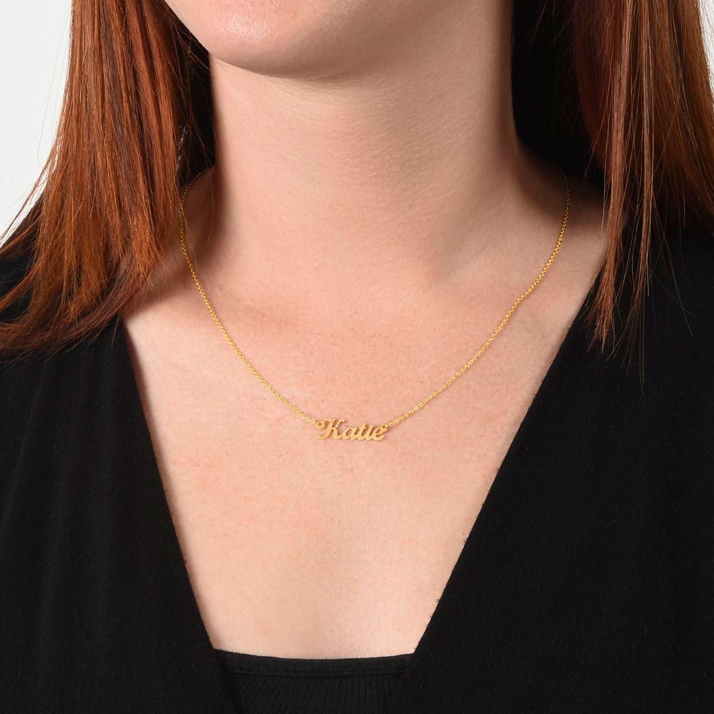 Lux Custom Name Necklace